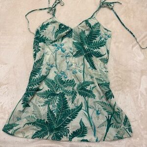 H&M Leafy Green Dress